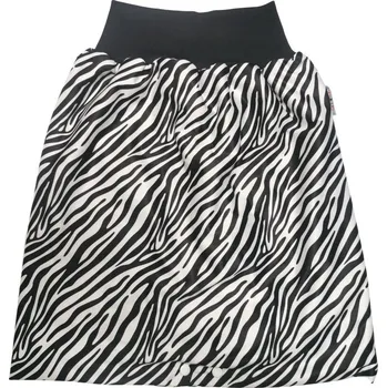 Plenkové kalhoty Breberky BIO Noční sukýnka - Zebra VELIKOST: M