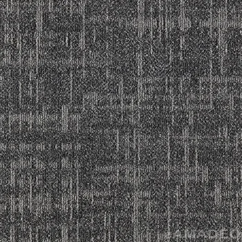 Koberec Kobercové čtverce Modulyss Core 911 - černé