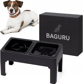 Miska pro psa MISKA PRO PSA KOČKU NEPOSTŘÍKAJÍCÍ, NASTAVITELNÁ VÝŠKA ZPOMALOVACÍHO STOJANU