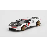 Ford GT 2021 Heritage Edition 1:64 - MiniGT Ford GT 2021 Heritage Edition - kovový model auta
