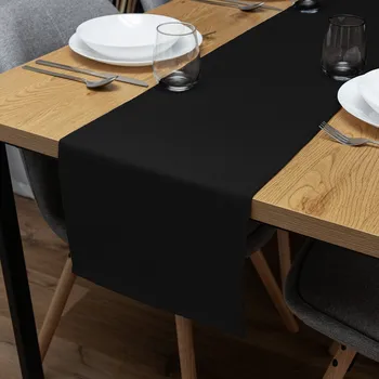 ubrus Biante Rongo RG-014 Černý 20x120 cm