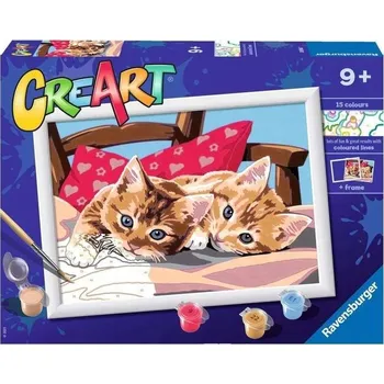 Obraz Ravensburger - CreArt: Dvě roztomilá koťátka