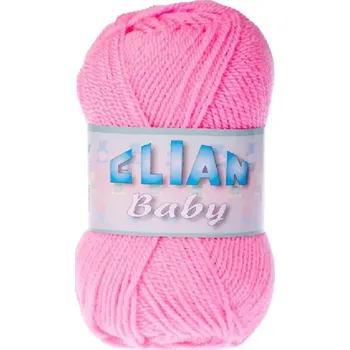 Příze Pletací příze Elian Baby 12382 - růžová