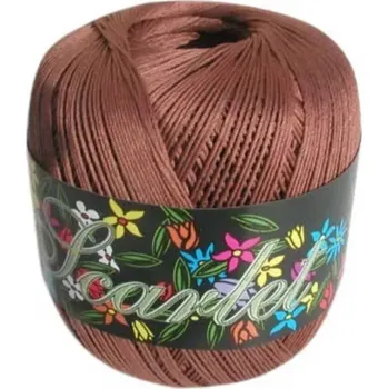 Příze Háčkovací příze Scarlet 1602 - hnědá