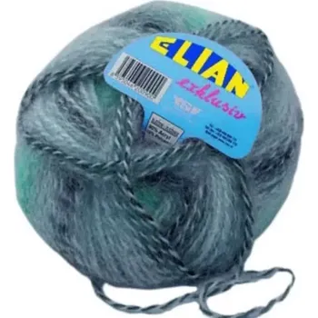 Příze Pletací příze Elian Exklusiv 029 - zelená