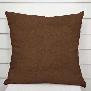 Povlak na dekorativní polštářek Povlak na polštář/imitace broušené kůže Alcantara ALC-013 Hnědý 40 x 60 cm