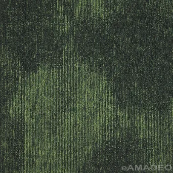 Koberec Kobercové čtverce Modulyss DSGN Cloud 695 - zelené