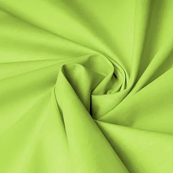 Bavlněná látka/plátno Moni MO-059 Zářivě světle zelená - šířka 160 cm