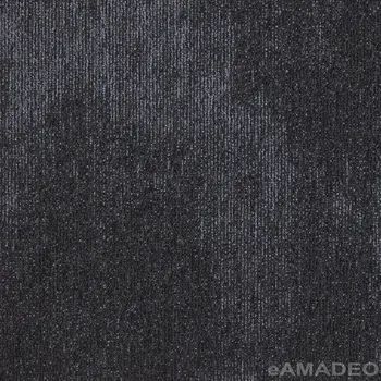 Koberec Kobercové čtverce Modulyss DSGN Cloud 965 - tmavě šedé