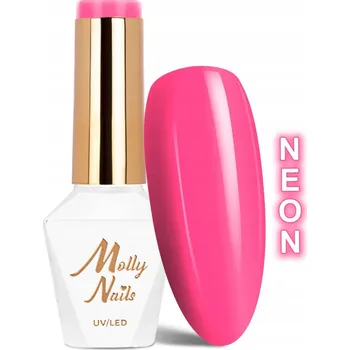 Lak na nehty Hybridní lak Molly Nails Neons 8g Č. 75