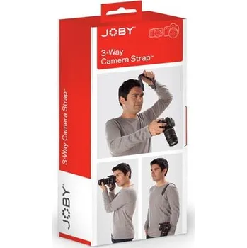 Joby 3-Way Camera Strap - popruh na fotoaparát s nosností až 40 kg