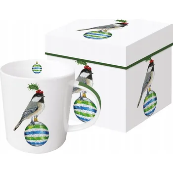 Hrnek PPD Ptáček na baňce, porcelán, 350 ml