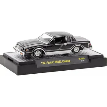 autíčko Buick Regal Limited Lowrider 1987 1:64 - M2 Machines Buick Regal Limited Lowrider 1987 - kovový model auta 1/64