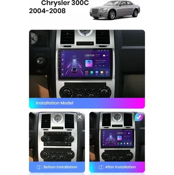 Auto Hi-Fi Autorádio HIA991 CHRYSLER 300C 2004-2010 4GB 64GB SIM 2-DIN