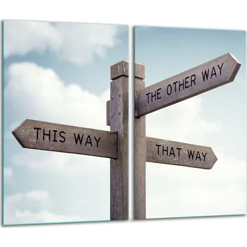 Obraz Krájecí deska TMK ArtDeko sklo 2 ks