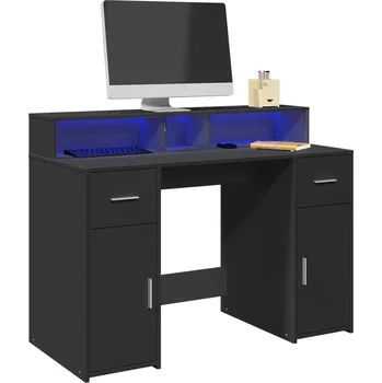 Psací stůl Psací stůl VidaXL 120 x 55 x 91 cm černý