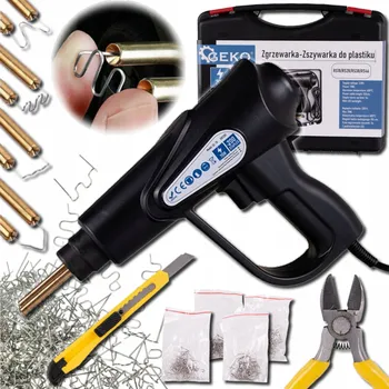 Svářečka Svářečka plastů 70W Svářečka plastů Sponky 200ks SADA pro svařování