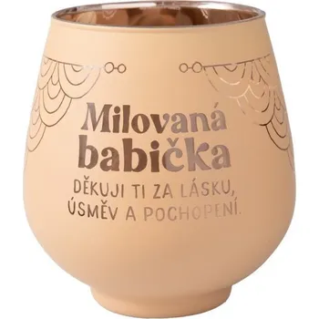 Svícen Albi Zrcadlový svícen - Milovaná babička