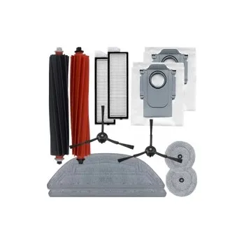 Sada příslušenství pro robotický vysavač HEPA filtry a kartáče k vysavači XIAOMI Roborock S8 MaxV Ultra White sada sáčků a mopy 12ks