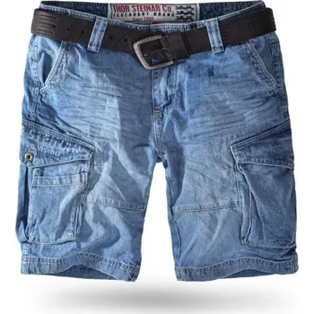 Pánské kraťasy Thor Steinar - jeans kraťasy Stahlheim denim-lightblue Barva: světle modrá, Vel: 2XL