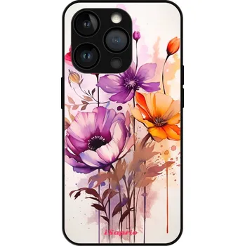 Pouzdro na mobilní telefon iSaprio MagSafe lesklé pouzdro - Apple iPhone 14 Pro - Flowers 22 (Lesklé MagSafe pouzdro iSaprio pro Apple iPhone 14 Pro - Flowers 22 - tvrzený skleněný obal a ochranný kryt s elegantním designem a měkkými boky)
