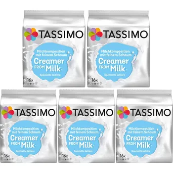 Jacobs Douwe Egberts Tassimo Creamer From Milk mléčný koncentrát kapsle 16ks karton 5 balení