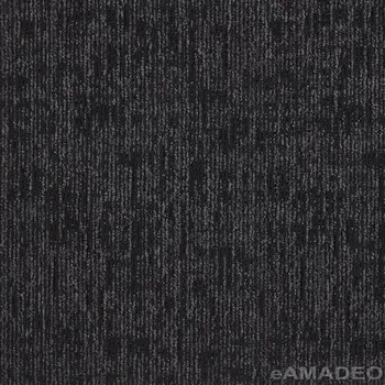 Koberec Kobercové čtverce Modulyss DSGN Absolute 995 - černé