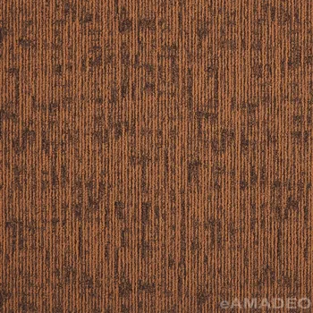 Koberec Kobercové čtverce Modulyss DSGN Absolute 313 - hnědé