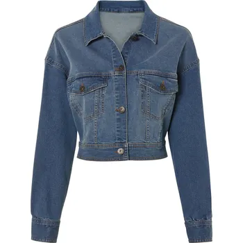 Dámská casual bunda esmara® Dámská džínová bunda s BIO bavlnou (tmavě modrá, 42)