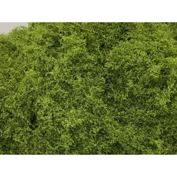 umělá květina Umělý zelený mech, velmi vydatný, 100 g, dlouhá vlákna, prémiová kvalita