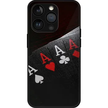 Pouzdro na mobilní telefon iSaprio MagSafe lesklé pouzdro - Apple iPhone 14 Pro - Poker (Lesklé MagSafe pouzdro iSaprio pro Apple iPhone 14 Pro - Poker - tvrzený skleněný obal a ochranný kryt s elegantním designem a měkkými boky)