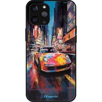 Pouzdro na mobilní telefon iSaprio MagSafe lesklé pouzdro - Apple iPhone 12 Pro - Abstract Porsche (Lesklé MagSafe pouzdro iSaprio pro Apple iPhone 12 Pro - Abstract Porsche - tvrzený skleněný obal a ochranný kryt s elegantním designem a měkkými boky)