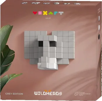 ostatní stavebnice AC17 Stavebnice VoxArt Grey Pixio Divoké hlavy 198 ks