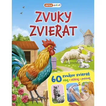 Leporelo Zvuky zvierat: 60 zvukov zvierat - INFOA INFOA