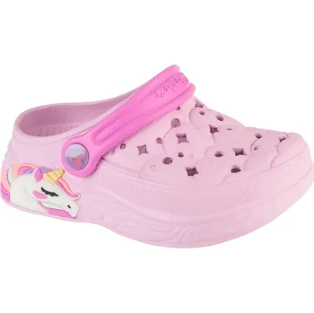 Dívčí obuv Růžové dívčí nazouváky Skechers Unicorn Dreamer 308400N-LTPK Velikost: 24