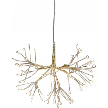 Vánoční dekorace Dekorace MagicHome Vánoce, ohňostroj, 72 LED teplá bílá, jednoduché sví