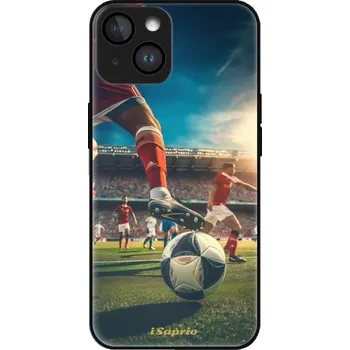 Pouzdro na mobilní telefon iSaprio MagSafe lesklé pouzdro - Apple iPhone 15 - Football 12 (Lesklé MagSafe pouzdro iSaprio pro Apple iPhone 15 - Football 12 - tvrzený skleněný obal a ochranný kryt s elegantním designem a měkkými boky)