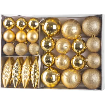 Vánoční ozdoba Sady mix 12 cm 31 ks