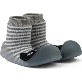 Capáčky Chameleon Ponožkové botičky Bear Black Vel. 115