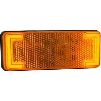 Příslušenství osvětlení automobilu Obrysové světlo LED oranžová boční obrysovka 12/24V