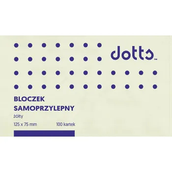 Samolepicí bločky Dotts 100 listů