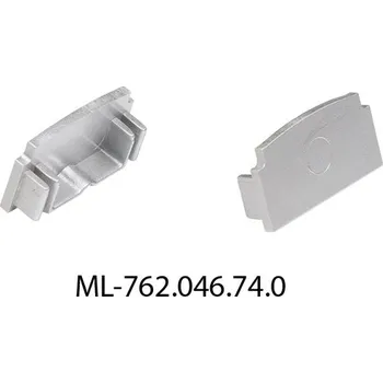 Průmyslové svítidlo MCLED Koncovka pro AX bez otvoru stříbrná ML-762.046.74.0