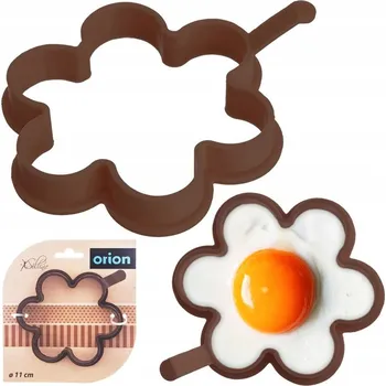 Forma na pečení Silikonová formička na vejce ve tvaru květu Orion