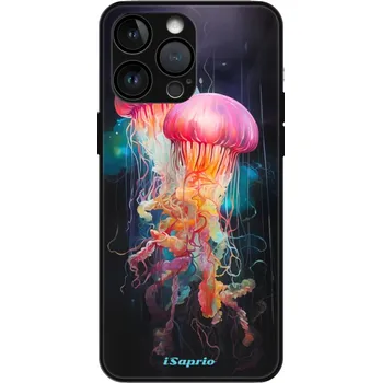 Pouzdro na mobilní telefon iSaprio MagSafe lesklé pouzdro - Apple iPhone 15 Pro Max - Abstract Jellyfish (Lesklé MagSafe pouzdro iSaprio pro Apple iPhone 15 Pro Max - Abstract Jellyfish - tvrzený skleněný obal a ochranný kryt s elegantním designem a měkkými boky)
