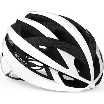Cyklistická přilba Cyklistická helma Rudy Project Rebel Carbon White (Matte) S/M
