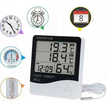 Meteostanice BEZDRÁTOVÁ METEOROLOGICKÁ STANICE S VNITŘNÍM ČIDLEM TEPLOTY A PŘEDPOVĚDÍ POČASÍ