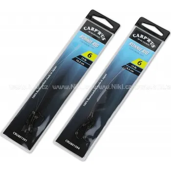 Rybářský háček Carp'R'Us Hotový návazec Ronnie rig 15 lbs - Háček Centurion 6, 9