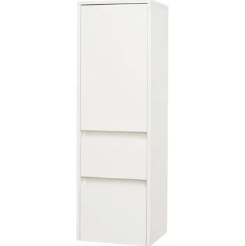 Koupelnový nábytek Mereo Opto koupelnová skříňka vysoká 125 cm, pravé otevírání, bílá CN914P