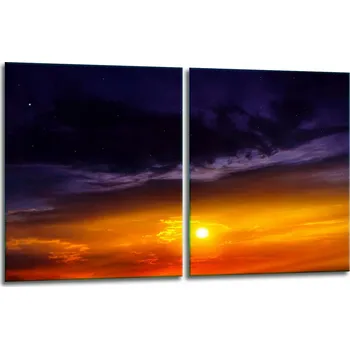 Kuchyňské prkénko Krájecí deska TMK ArtDeko sklo 2 ks