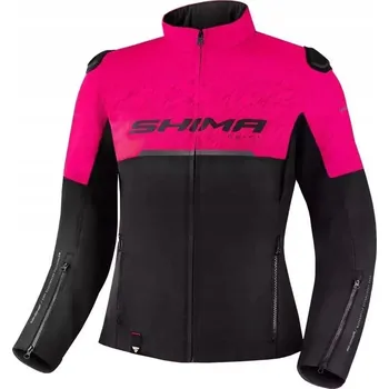 Moto bunda Dámská motocyklová bunda Shima Drift Lady Pink M
